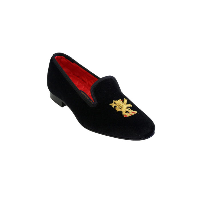 mens velvet slippers