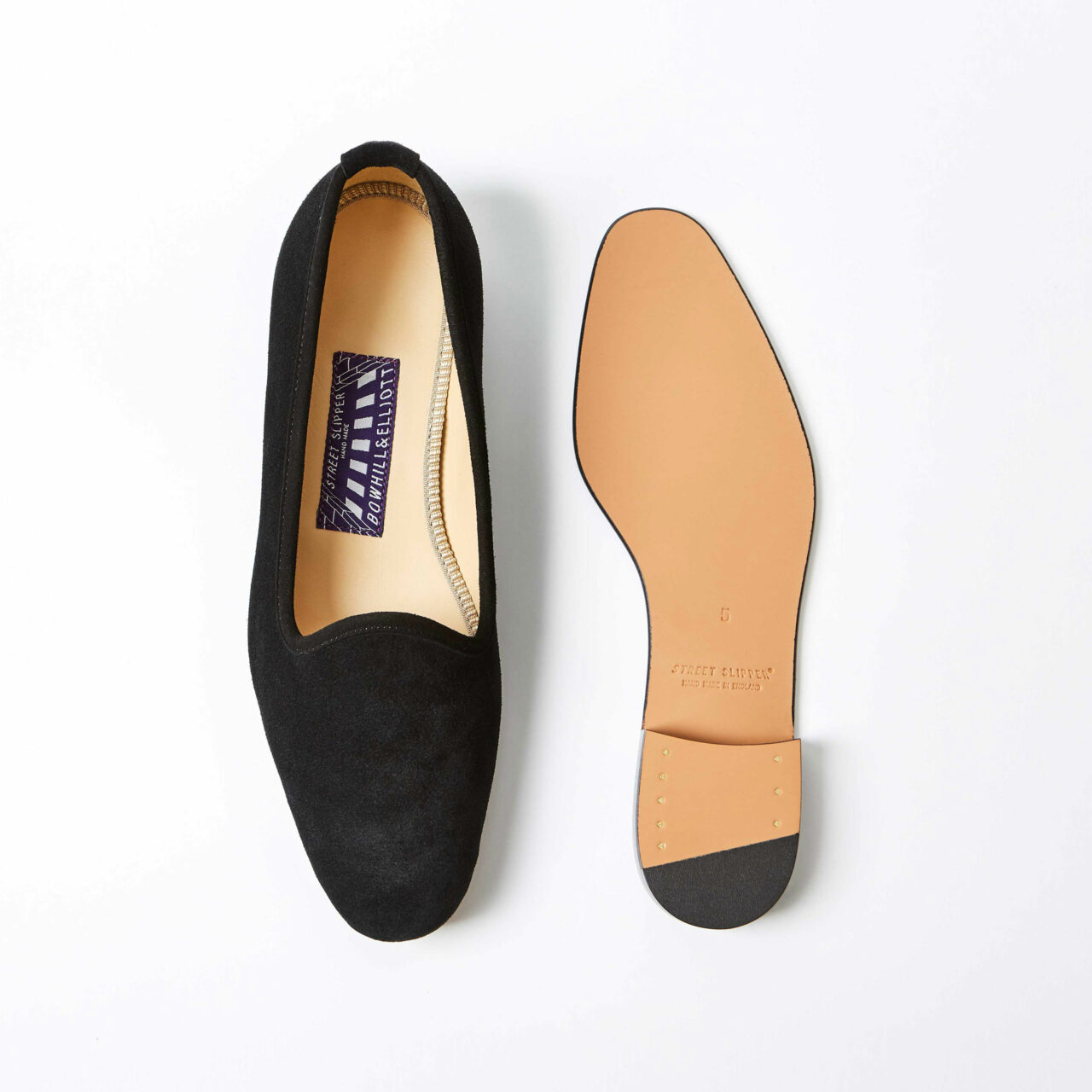 Black Suede Pump - Bowhill & Elliott