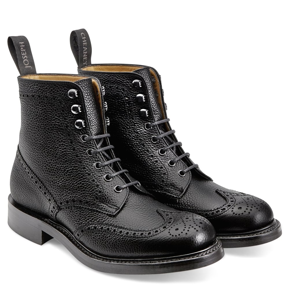 Black Ladies Brogue Boots | peacecommission.kdsg.gov.ng