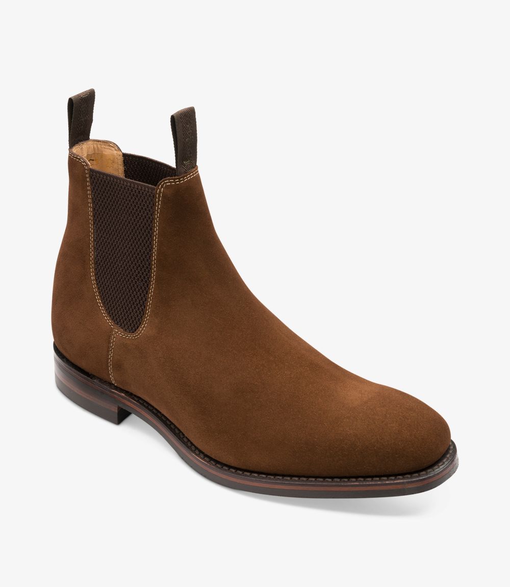 Loake 1880 Chatsworth Brown Suede Boot 