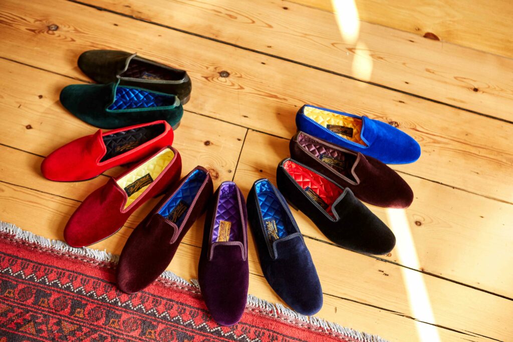 Plain Velvet In-Stock slippers