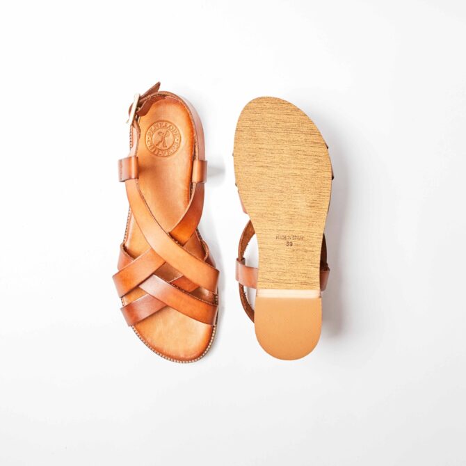 Tan Leather Sandal