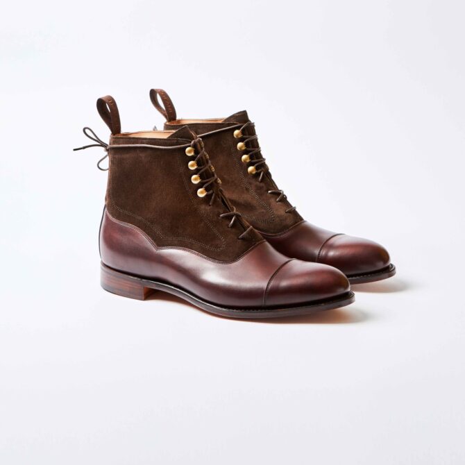 Cheaney for Bowhill & Elliot Elkington Brown Museum Calf Boot